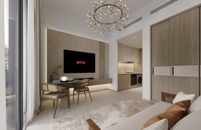 Квартира 3+1 в Дубай