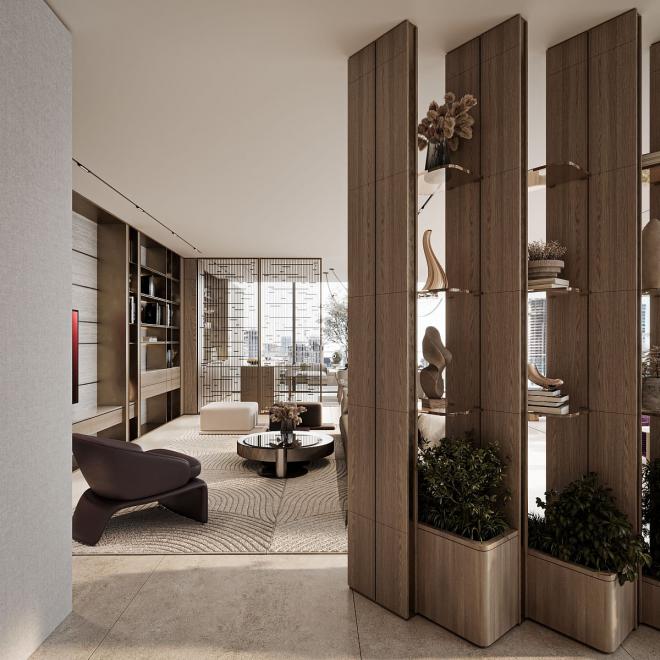 Квартира 2+1 в Дубай