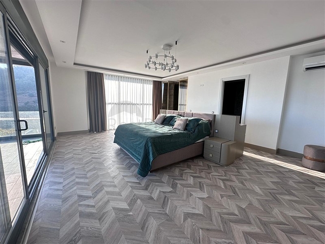 Проект элитных вил 5+1 в центре Алании с шикарным панорамным видом