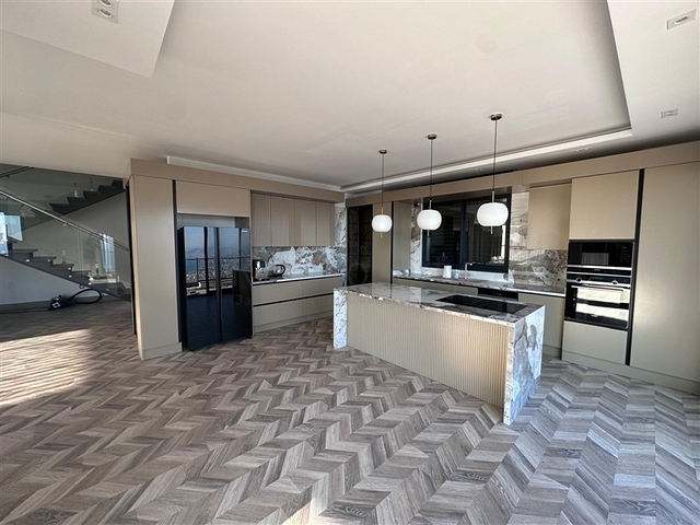 Проект элитных вил 5+1 в центре Алании с шикарным панорамным видом