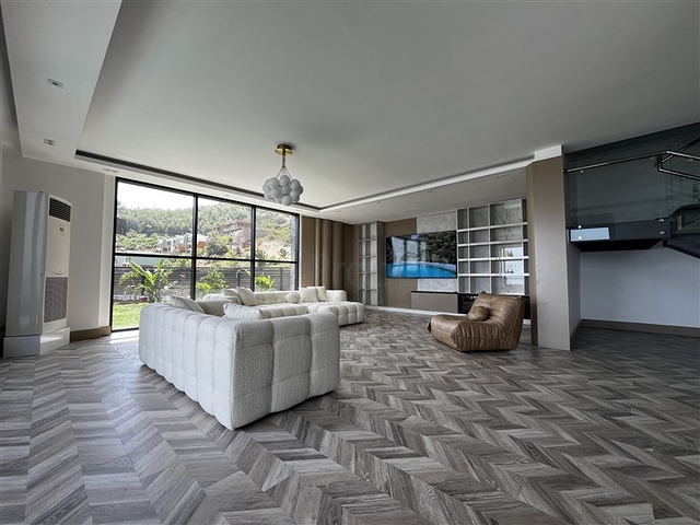 Проект элитных вил 5+1 в центре Алании с шикарным панорамным видом