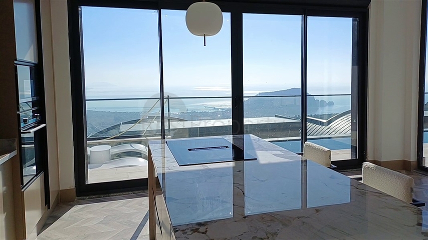 Проект элитных вил 5+1 в центре Алании с шикарным панорамным видом