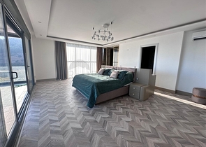 Проект элитных вил 5+1 в центре Алании с шикарным панорамным видом