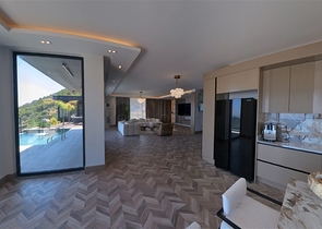 Проект элитных вил 5+1 в центре Алании с шикарным панорамным видом