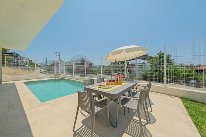 Вилла планировки 4+1 в районе Фетхие 