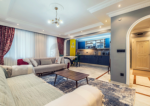 Просторная квартира 1+1 в 400 метрах от моря в районе Оба