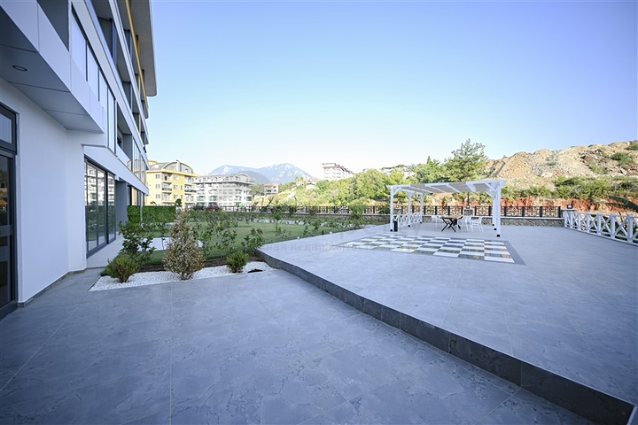 Апартаменты 1+1 в строящемся комплексе в районе Оба