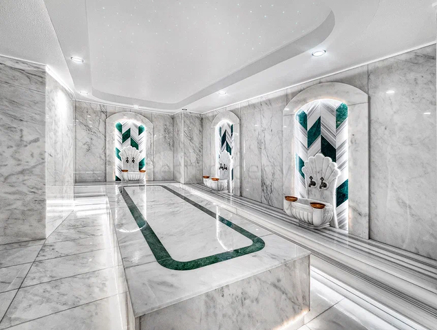 Комплекс класса люкс с крытым паркингом в районе Тосмур