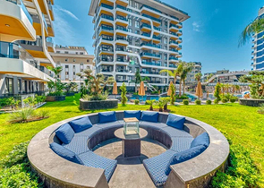 Комплекс класса люкс с крытым паркингом в районе Тосмур