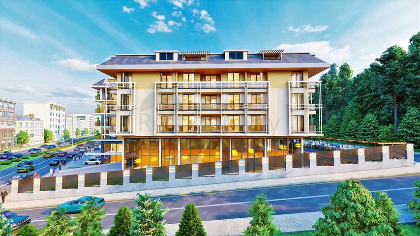 Предлагаем вам проект комплекса с инфраструктурой в центре Алании