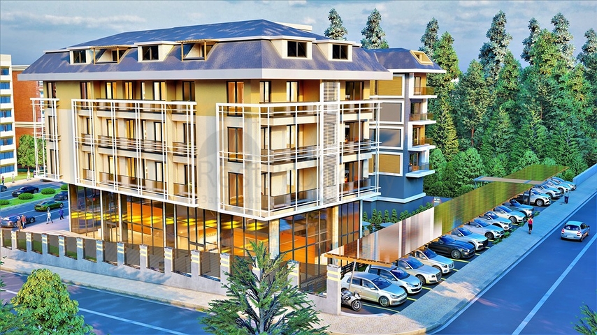 Предлагаем вам проект комплекса с инфраструктурой в центре Алании