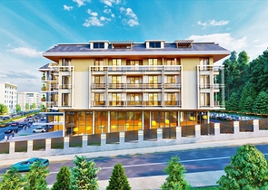 Предлагаем вам проект комплекса с инфраструктурой в центре Алании