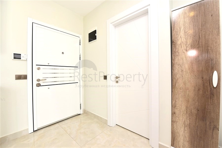 Уютная квартира в развитом жилом комплексе района Махмутлар