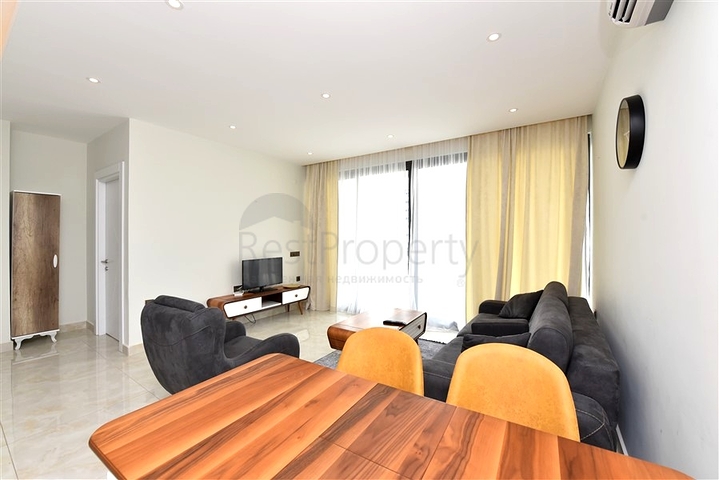 Уютная квартира в развитом жилом комплексе района Махмутлар