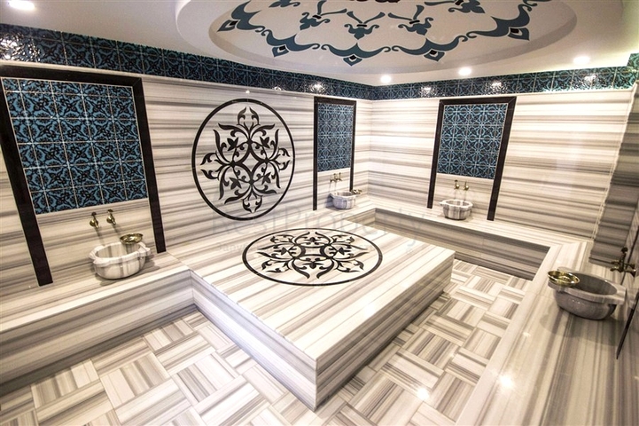 Уютная квартира в развитом жилом комплексе района Махмутлар