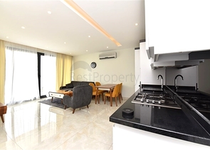 Уютная квартира в развитом жилом комплексе района Махмутлар