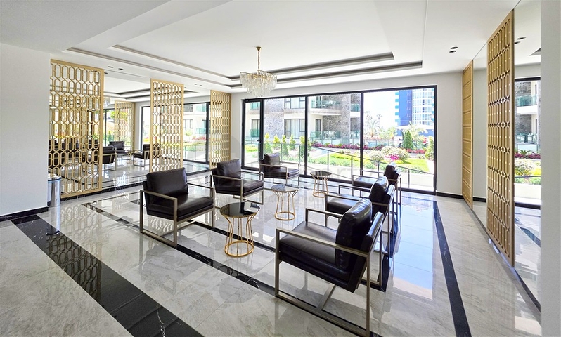 Квартира 1+1 от известного застройщика в 200 м от моря в районе Тосмур