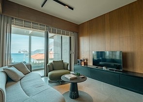 Премиальный комплекс у подножья крепости в Алании