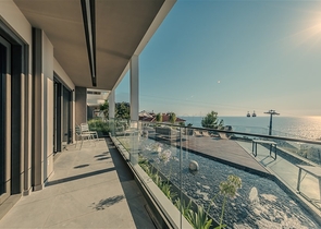 Премиальный комплекс у подножья крепости в Алании