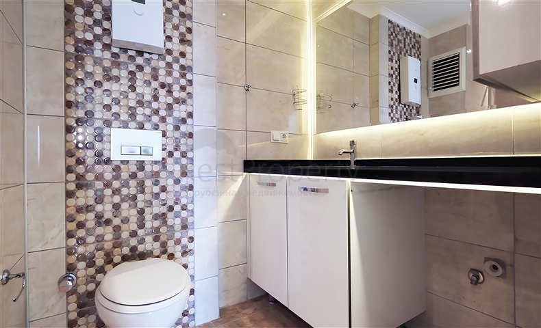 Квартира 2+1 в районе Тосмур в 400 м до моря