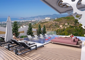 Роскошная вилла 5+1 в районе Каргыджак