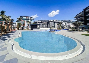 Квартира 2+1 в комплексе с инфраструктурой в районе Оба