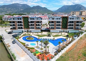 Квартира 2+1 в комплексе с инфраструктурой в районе Оба