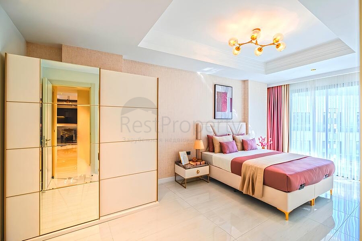 2+1 в премиальном комплексе в районе Тюрклер