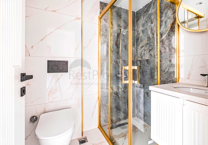 Пентхаус 2+1 в 50м от пляжа Клеопатра