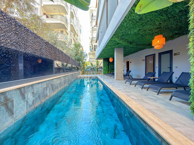 Пентхаус 2+1 в 50м от пляжа Клеопатра