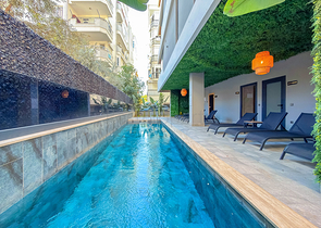 Пентхаус 2+1 в 50м от пляжа Клеопатра