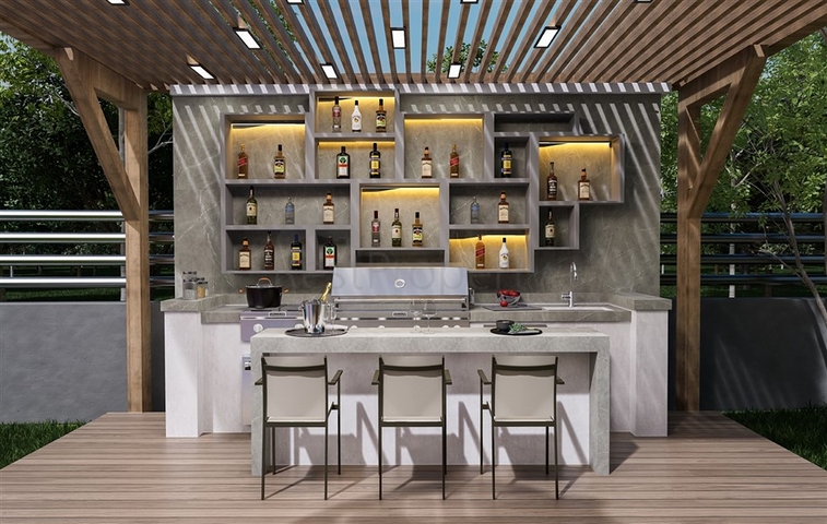 Новый современный строящийся комплекс на Северном Кипре в районе Гузельюрт