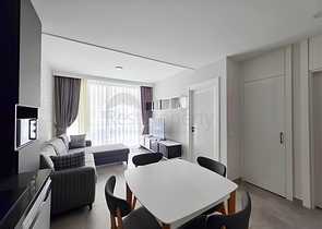 Квартира 1+1 всего в 200 м от пляжа Клеопатра