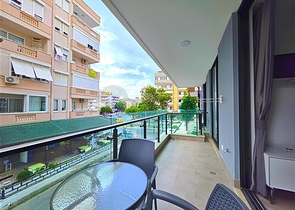 Квартира 1+1 всего в 200 м от пляжа Клеопатра