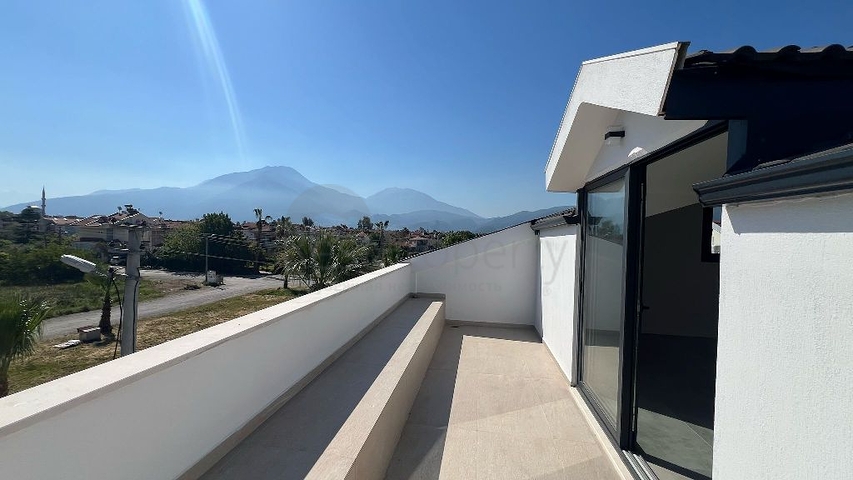 Виллы планировки 6+1 в районе Фетхие - Анталия 