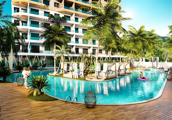 Квартира 1+1 с сосновом лесу