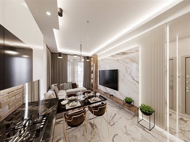 Квартира 1+1 с сосновом лесу