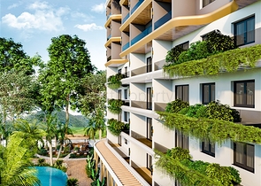 Квартира 1+1 с сосновом лесу