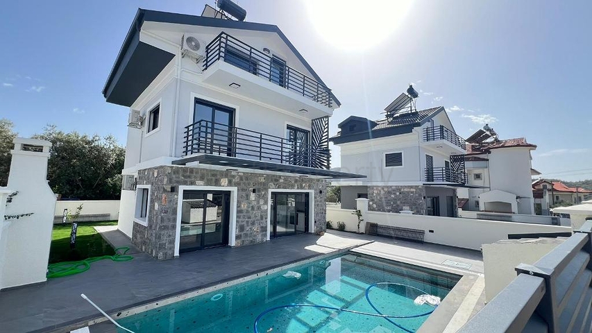 Виллы планировки 4+1 в районе Фетхие - Анталия 