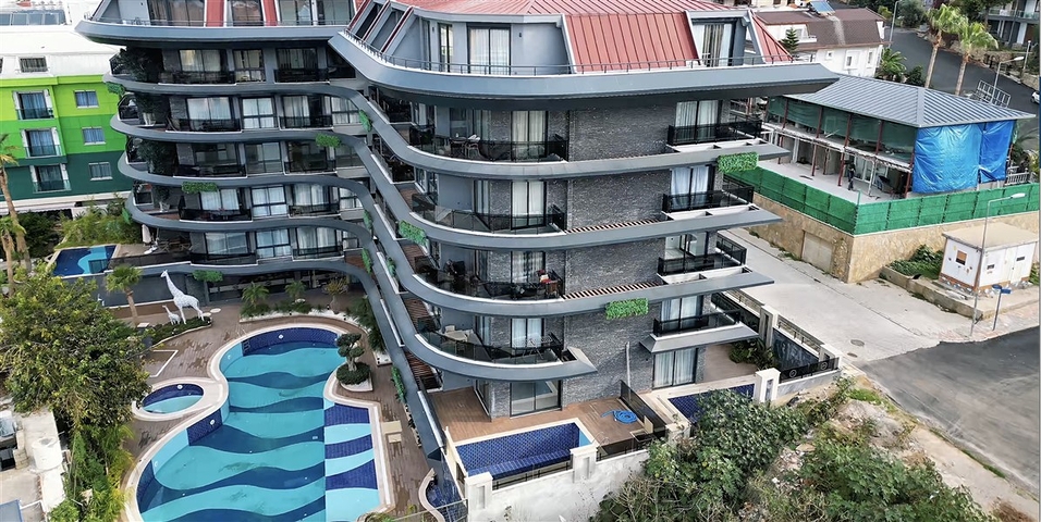 Садовый дуплекс 2+1 в Кестеле 