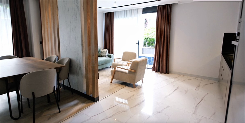 Садовый дуплекс 2+1 в Кестеле 