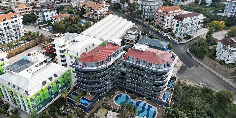 Садовый дуплекс 2+1 в Кестеле 