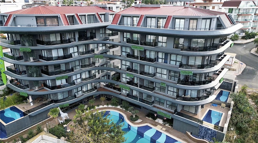 Садовый дуплекс 2+1 в Кестеле 