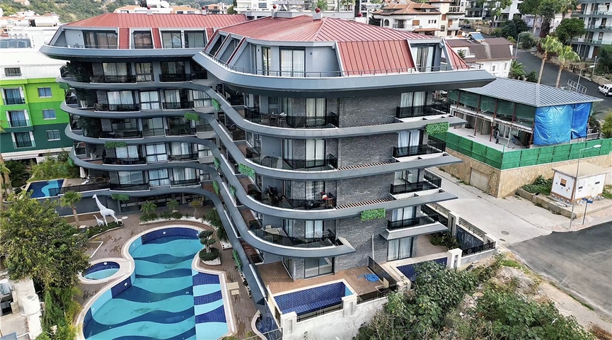 Садовый дуплекс 2+1 в Кестеле 