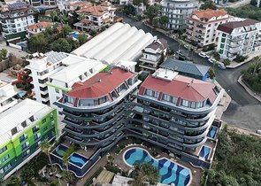 Садовый дуплекс 2+1 в Кестеле 