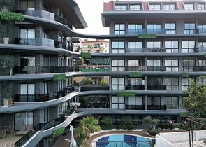 Садовый дуплекс 2+1 в Кестеле 