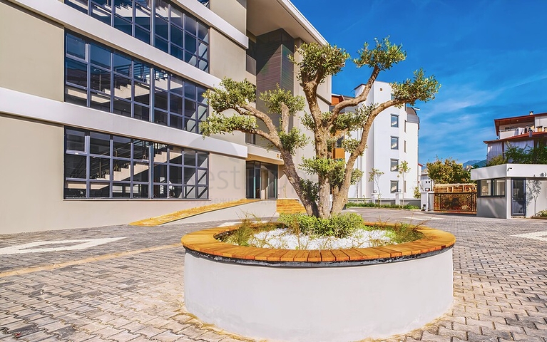 Двухкомнатная квартира в комплексе в районе Оба