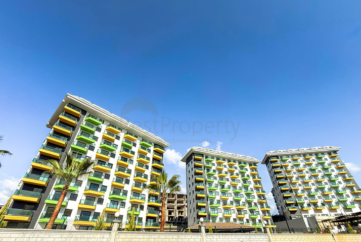 Двухкомнатная квартира в комплексе отельного типа