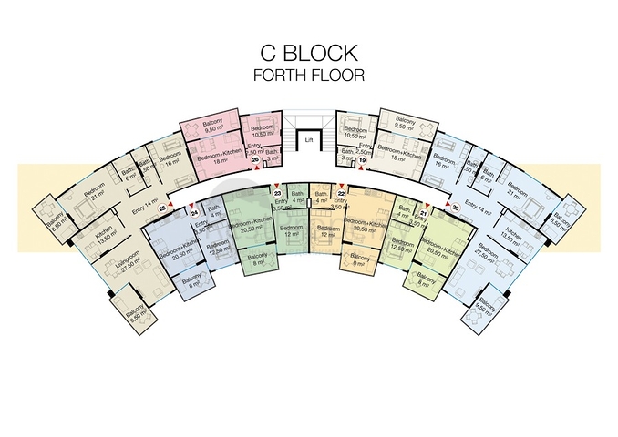 Квартиры в Кестеле, Аланья с высоким потенциалом сдачи в аренду