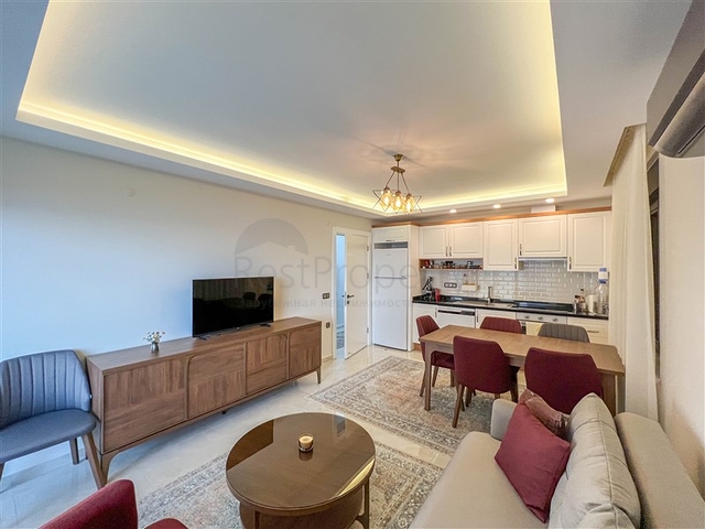 Трехкомнатная меблированная квартира в районе Махмутлар 